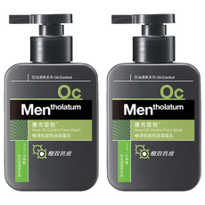 MENTHOLATUM 曼秀雷敦 極淨抗痘控油潔面乳 深入毛孔預防痘痘 去除多餘油脂 維持肌膚油水平衡, 150ml, 2瓶