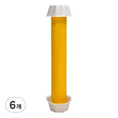 휴즈리버 초파리 퇴치기 끈끈이 플라이스틱, 6개