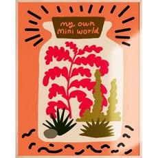 아트조이 물감 2배 DIY 명화그리기 40 x 50 cm, 나의 작은 정원 A, 1개