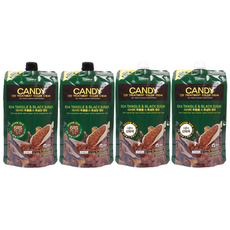 C2M 캔디 티에스 트리트먼트 칼라 크림 염모제 1제 400ml + 2제 400ml, 적빛 밝은 갈색(6RS), 2개