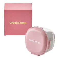 Greek&Yogo 乳清分離器 2.6L, 1個, 粉紅色