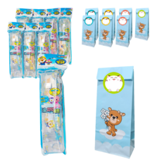 Pororo 淘氣小企鵝 牙刷牙膏組4p+禮品包裝包4p, 2組