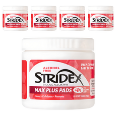 스트라이덱스 맥스 플러스 패드 180g, 55매입, 5개 55매입, 5개