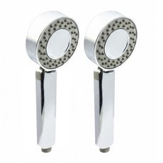 日本花灑雙面蓮蓬頭, 2個, 銀色