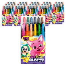 地球化學 碰碰狐 奇幻之星 迷你色鉛筆, 15個, 12色