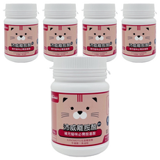 沛威 離胺酸, 補充貓咪必需胺基酸, 60g, 補充必需胺基酸, 5罐