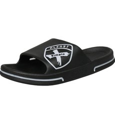 U.SEVEN 簡約拖鞋, 黑色, 250