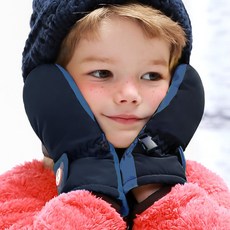 bay b 孩童拼色連指手套