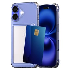 MECSEED 카드 2장 슬림슬롯 변색없는 휴대폰 케이스