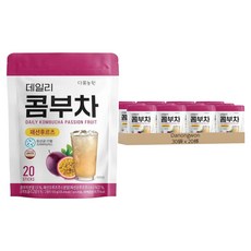 Danongwon 乳酸菌康普茶 百香果, 5g, 20條, 30袋