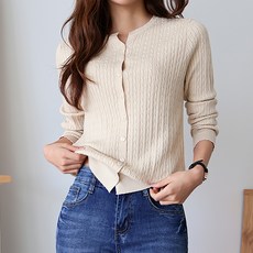 LUNA GIRL 女款Martial針織開襟衫 L24FC081013