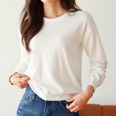 LUNA GIRL 女款 Midu 圓領針織衫 L24FKN081014