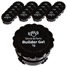 메이브라운 화장품용기 통젤 공병 5ml, 검정, 18개