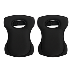 捷華 超厚工作護膝 彈性進口氯丁橡膠 黑色 約150g, 1雙