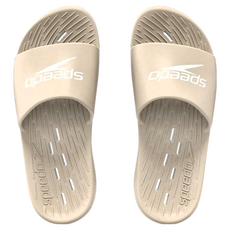 Speedo 排水女拖鞋, 米白色, 1雙