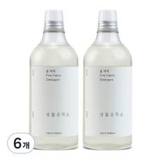 Saengong 生活工作所 羊毛洗衣精 正裝 薰衣草香, 1L, 6個