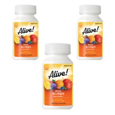 Alive 每日一次複合維生素, 60錠, 3個