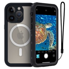 위크나인 휴대폰 방수 노샘 케이스, 아이폰15Pro, 1개