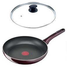 Tefal 特福 烈焰武士系列 不沾小炒鍋 附玻璃蓋 D5221923, 28cm, 1組