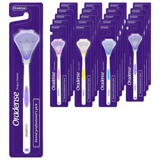 Auradens 舌頭清潔器 4 種+便攜式保護帽套組, 5組