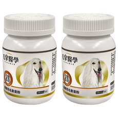 毛掌醫學 狗狗鱉蛋粉 50g 全齡狗狗適用, 護膚亮毛, 2罐