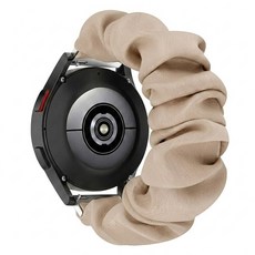 w9999 Galaxy Watch 髮圈錶帶, 1個, 米色