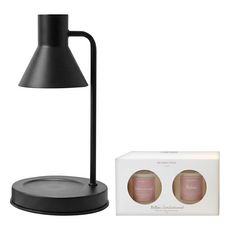 香氛融蠟薰香燈組 含蠟燭希爾頓酒店 + 洲際酒店 15 x 15 x 30cm, 黑色