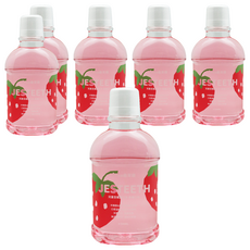 JESTEETH 全璟 齒潔適 兒童含氟漱口水 草莓口味, 500ml, 5瓶