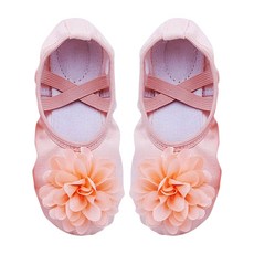 DRESSHOUSE 女童彈性花朵芭蕾舞鞋 1702VA