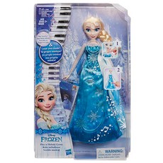 Disney 迪士尼 Melody Dress Elsa Doll Playing Frozen, 混色