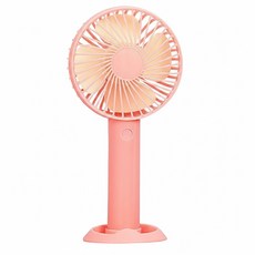 強力手持充電隨身小風扇 21 x 10.2 x 7.5cm 輕巧便攜 無線使用, USB Fan-C236997, 粉色