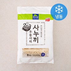 면사랑 사누끼 우동면 (냉동), 230g, 8개입