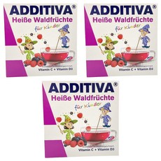 ADDITIVA 艾迪 草本飲 森林莓果, 10包, 3盒