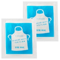 Ecobell 一次性圍裙 50入, 透明, 2組