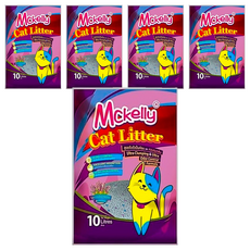 Mckelly 繽紛貓砂系列 粗球砂 10L, 薰衣草香, 5袋