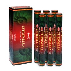 HEM 인센스 스틱 20p x 6개 세트, 시트로넬라