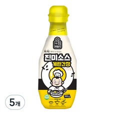 진패밀리 진미 계란 간장 소스, 300g, 5개