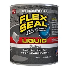 FLEX SEAL LIQUID 防水止漏膠 透明色, 945ml, 1罐