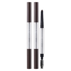 토니모리 더쇼킹 브로우 이지플랫 0.5g, 02 다크브라운, 2개