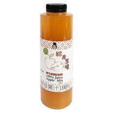 TAIWAN SWEET FARM 台灣好田 綜是享喝100%蘋果綜合果汁, 880ml, 1瓶