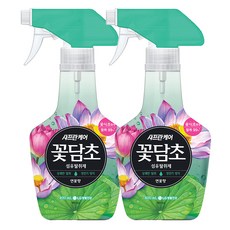 샤프란꽃담초 샤프란 섬유 탈취제 연꽃향 1+1, 2개, 400ml