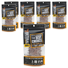 NATURAL FARM 自然牧場 紐西蘭天然零食, 上選羊肉, 90g, 6包