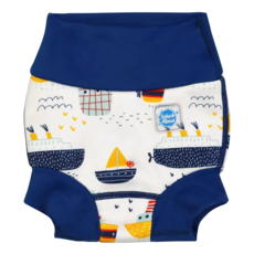 Splash About Happy Nappy Duo 銀離子3D雙層游泳尿布褲 - 海洋探險家, XL ( 13~18k ), 1件