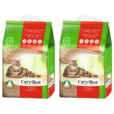 Cat's Best 環保凝結木屑砂 紅標, 8.6kg, 2包