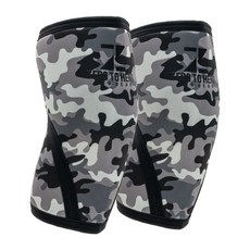 제로투히어로 네오프렌 팔꿈치 보호대 한쌍, 1세트, GREYCAMO