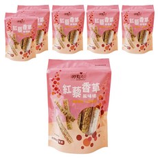 長松食品 紅藜香草風味棒，濃郁香氣，口感酥脆, 120g, 5袋