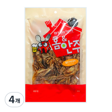 꾸이꾸이 철판구이 오징어, 150g, 4개