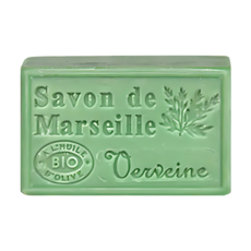 法國DAMPA1975普羅旺斯馬賽皂 馬鞭草 125g, 天然植物油, 溫和潔淨, 法國製造, 1個