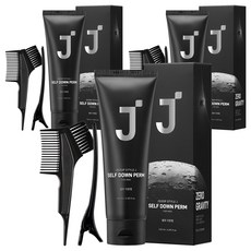 J.Sup Style J. 男士自我燙髮，燙髮刷 + 夾子 + 手套 + 燙髮套裝, 120ml, 3個