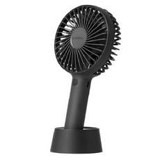 Lumena PRO4 USB充電式手持風扇 低耗 低噪音 可拆卸清洗, 炭黑